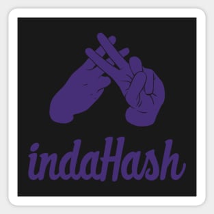 indaHash Coin Sticker